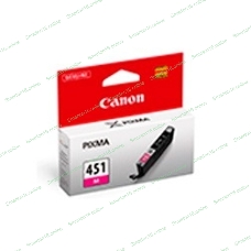Картридж струйный CLI-451M (6525B001) для Canon PIXMA iP7240/MG6340/MG5440, Пурпурный (Magenta), 319стр.