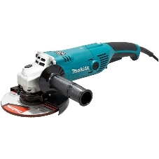 Угловая шлифовальная машина Makita GA6021 УШМ,ф150мм, 1050Вт,10000об\м,2.3кг,кор,муфта SJS,фикс вкл-ля,шлиф диск