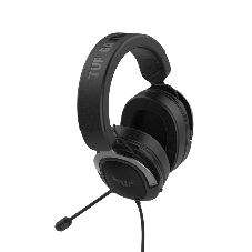 Гарнитура ASUS TUF Gaming H3 чёрный/серый, проводная, mini jack 3.5 мм, регулятор громкости, отключаемый микрофон