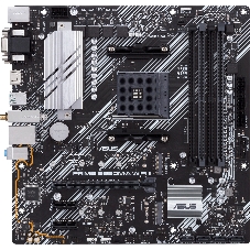 Материнская плата ASUS PRIME B550M-A WIFI II, AM4, AMD B550, 4xDDR4, 4xSATA, 2xM.2, 1xPCI-E 4.0 x16, 2xPCI-E x1, 1xDVI-D, 1xHDMI, 1xVGA, 1x 1Gb LAN, 2xUSB-A 3.2 Gen 2, 4xUSB-A 3.2 Gen 1, 3x3.5 мм, 7.1, Micro-ATX