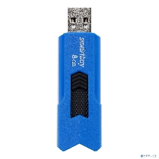 Флешка USB Smartbuy STREAM Blue (SB8GbST-B), 8Gb, USB 2.0, R/W 25/15, синий/черный