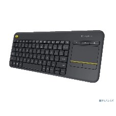 Клавиатура Logitech K400 Wireless Touch Plus беспроводная, радиоканал, чёрный