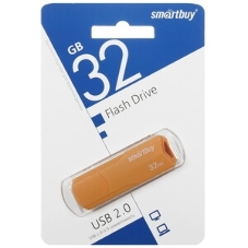 Флешка USB SmartBuy CLUE Burgundy (SB32GbCLU-BG), 32Gb, USB 3.1, R/W 40/25, красный