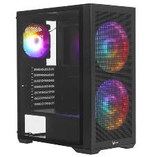 Компьютерный корпус AeroCool/Formula Air Power G5 DUO черный без БП ATX 2x180мм 1xUSB3.0 1xUSB3.1 audio bott PSU