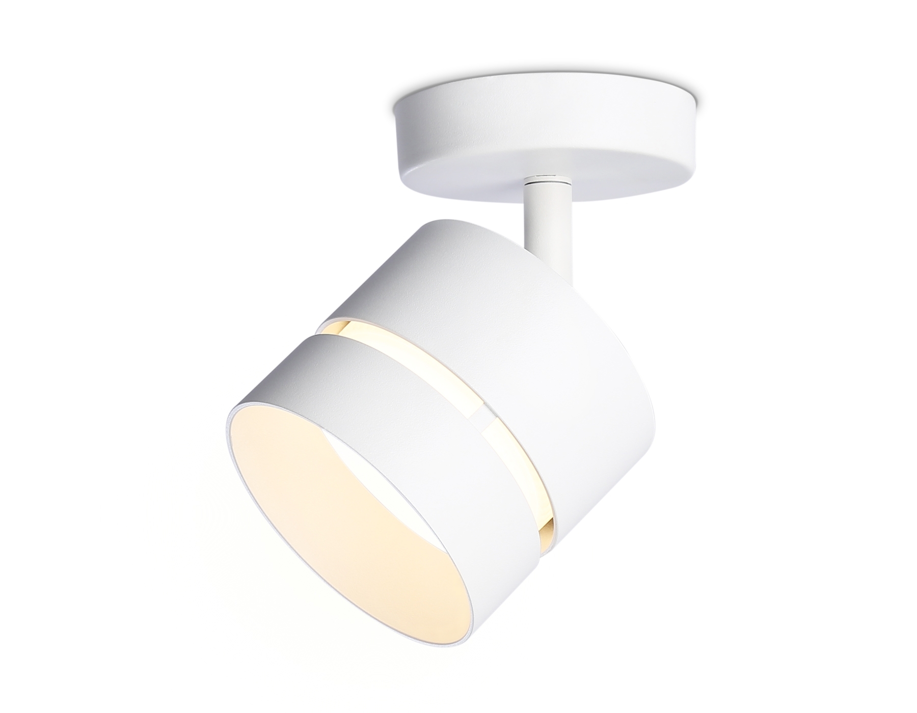 Светильник Ambrella light TN71055 WH белый GX53 max 12W D85*145