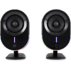 Акустическая система Оклик OK-303A 2.0 черный 20Вт BT