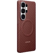 Чехол-накладка Carbon Magnet Case Samsung S26 Ultra(S948) (EF-KS948SREGRU) Coralred