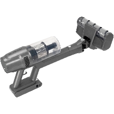Пылесос вертикальный Polaris PVCS 4050 серый, питание от аккумулятора, 180 Вт, уборка влажная/сухая, пылесборник 0.4 л