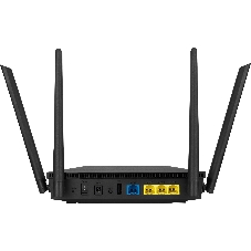 Роутер ASUS RT-AX53U 802.11b/g/n/ac/ax, до 574 + 1201 Mbps, 2,4 + 5 гГц, 4 антенны, USB