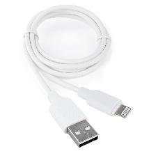 Кабель Cablexpert для Apple CCB-USB-AMAPO2-1MW, AM/Lightning, издание Classic 0.2, 1м, белый, блистер