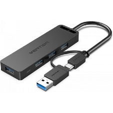 Концентратор Vention CHTBB, USB/USB Type-C, USB, USB