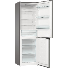 Холодильник Gorenje NRKE62XL серебристый металлик двухкамерный 203/99л морозилка снизу, No Frost