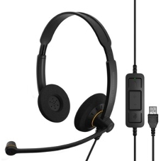 Гарнитура EPOS Impact 760 чёрный, проводная, USB / USB-C