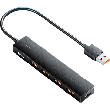 USB-концентратор Vention CHOBB, USB, USB Type-C/USB 4 порта, USB