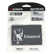 Накопитель SSD Kingston KC600, 512Gb, 2.5