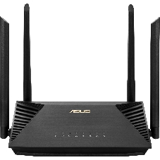 Роутер ASUS RT-AX53U 802.11b/g/n/ac/ax, до 574 + 1201 Mbps, 2,4 + 5 гГц, 4 антенны, USB