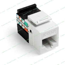 Модуль Brand-Rex 5G108-RW5 информ. GigaMaxRJ45 кат.5E бел. (упак.:1шт)