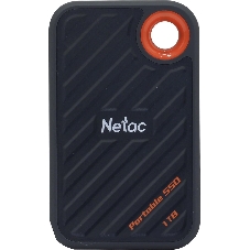 Внешний SSD Netac ZX20, 1TB, USB 3.2 Gen 2x2 Type-C, R/W 2000/1800, черный
