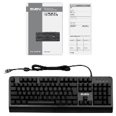 Клавиатура SVEN KB-G9700 проводная, USB Type-A, чёрный