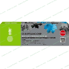Картридж струйный Cactus CS-R-PFI320C-CHIP PFI-320C голубой (260мл) для Canon imagePrograff TM-200/200MFP/205/300/300MFP/305/250/255/350/355 с чипом