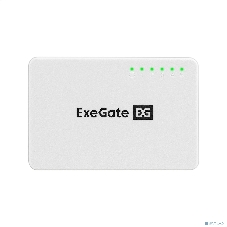 Коммутатор неуправляемый ExeGate EDES-1005C (5-портовый UTP 10/100Mbps, с функцией энергосбережения (Green Ethernet Technology), настольный)