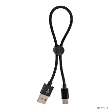 Кабель USB 2.0 hoco X35, AM/Type-C, черный, 0,25м