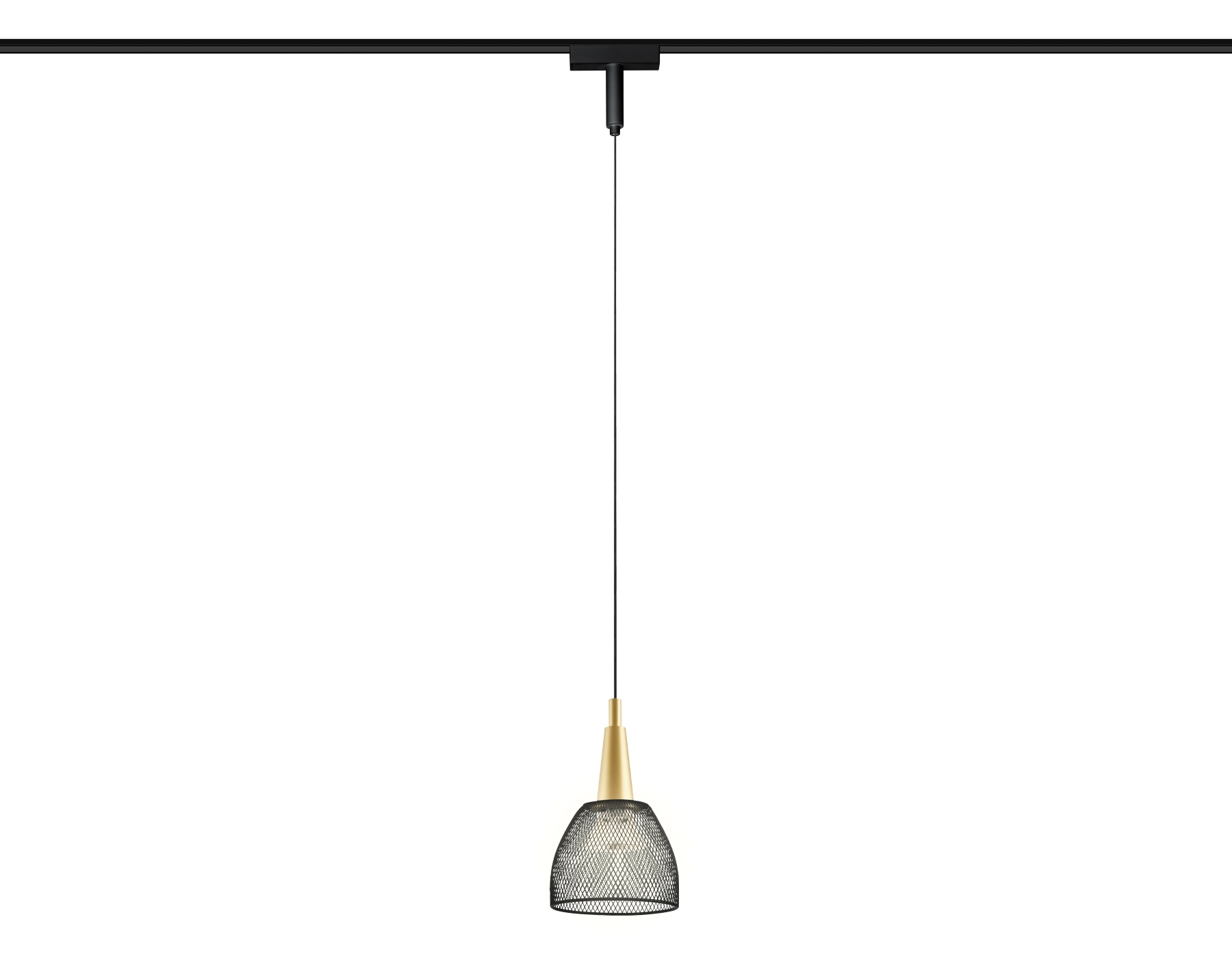 Светильник трековый светодиодный GV1652 WH/GD белый/золото IP20 9W 4200K 48V 24° D115*1500