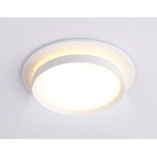 Светильник Ambrella light TN5214 WH белый GX53 max 15W D105*40