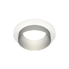 Комплект встраиваемого светильника Ambrella light XC6512023 SWH/MCH белый песок/хром матовый MR16 GU5.3 (C6512, N6133)
