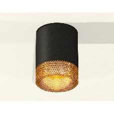 Светильник Ambrella Light XS6302044 SBK/CF черный песок/кофе MR16 GU5.3 (C6302, N6154)