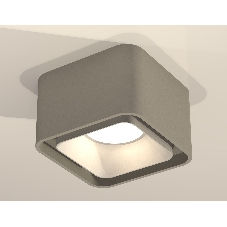 Светильник Ambrella Light XS7834001 SGR/SWH серый песок/белый песок MR16 GU5.3 (C7834, N7701)