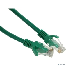 Патч-корд UTP Cablexpertcat.6, 0.25м, литой, многожильный, зеленый