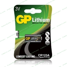 Батарея GP Lithium CR123A (1шт)