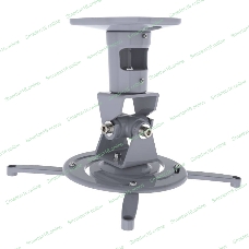 Кронштейн для проектора Cactus CS-VM-PR01-AL серебристый макс.10кг настенный и потолочный поворот и наклон