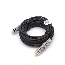 Кабель HDMI 20 м (HIGH speed, Metal gold, Optical) 8K VER 2.1 Кабель HDMI 20 м (HIGH speed, Metal gold, Optical) 8K VER 2.1