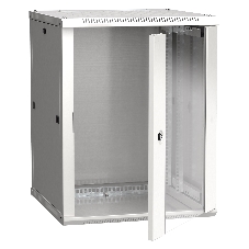 Шкаф ITK LINEA W 15U 600x600 мм дверь стекло, RAL7035
