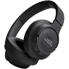 Беспроводные/проводные наушники JBL Tune 720BT черный, полноразмерные, Bluetooth + проводной, быстрая зарядка