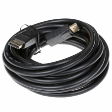 Кабель DisplayPort Gembird/Cablexpert, 5м, 20M/20M, v1.2, черный, экран, пакет (CC-DP2-5M)