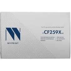 Картридж NVP совместимый NV-CF259X-SET10 (БЕЗ ЧИПА) для HP Laser Jet Pro M304/M404/M428 (10000k) (10 шт)