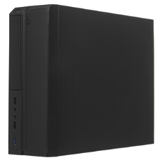 Компьютерный корпус Desktop ExeGate MI-207U (mini-ITX/mATX, без БП, 2хUSB+1хUSB 3.0, аудио, черный)