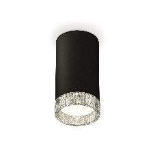 Светильник Ambrella Light XS8162010 SBK/CL черный песок/прозрачный GX53 (C8162, N8480)