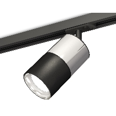 Светильник Ambrella light XT7402070 SBK/PSL/PBK черный песок/серебро полированное/черный полированный MR16 GU5.3
