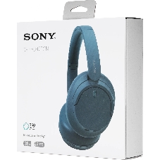 Гарнитура накладные Sony WH-CH720N 1.2м синий беспроводные bluetooth оголовье
