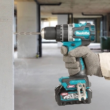 Дрель-шуруповерт Makita HP002GZ, 40 В, 0 Ач, 64 Нм, бесщеточный, ударный