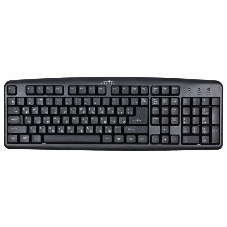 Клавиатура Oklick 100M HW3 проводная, USB Type-A, чёрный