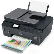 МФУ струйное HP Smart Tank 615 AiO (Y0F71A), A4, цветной, печ. до 22 стр/мин. (ч/б) до 16 стр/мин. (цвет), скан. до 5 стр/мин. (ч/б) 3 стр/мин. (цвет), 1200 x 1200 dpi (ч/б печать, скан.) 1200 x 4800 dpi (печать цвет), USB, Wi-Fi, BlueTooth, Air Print, Mopria
