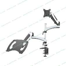 Кронштейн для монитора/ноутбука Cactus CS-VM-LH08-AL серебряный 13