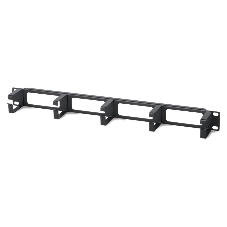 Кабельный организатор Hyperline CM-1U-ML с металлическими кольцами, 19