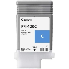 Картридж струйный Canon PFI-120 C 2886C001 голубой (130 мл) для Canon imagePROGRAF TM-200/205