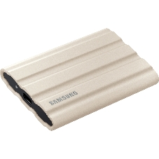 Внешний SSD Samsung T7 Shield, 1TB, USB 3.2 Gen 2 Type-C, R/W 1050/1000, бежевый